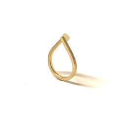 Vertice anillo de oro
