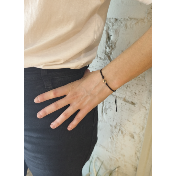 Pulsera de diamante en bruto