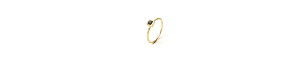 Joies amb Diamant en Brut i Bisell d'Or | Anhel